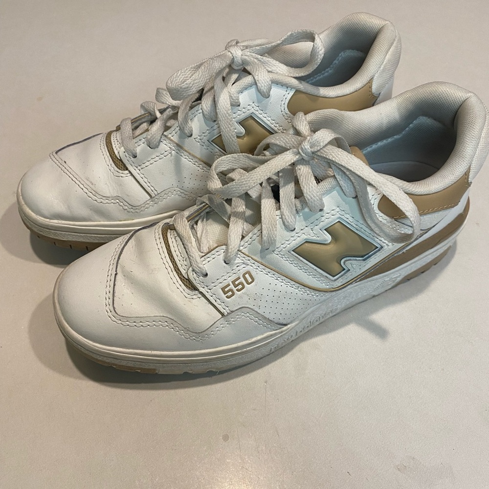 NEW BALANCE 550 White License Colorway Sneakers Retro Dad 90s Womens 8 Mens 6.5 - Picture 4 of 15